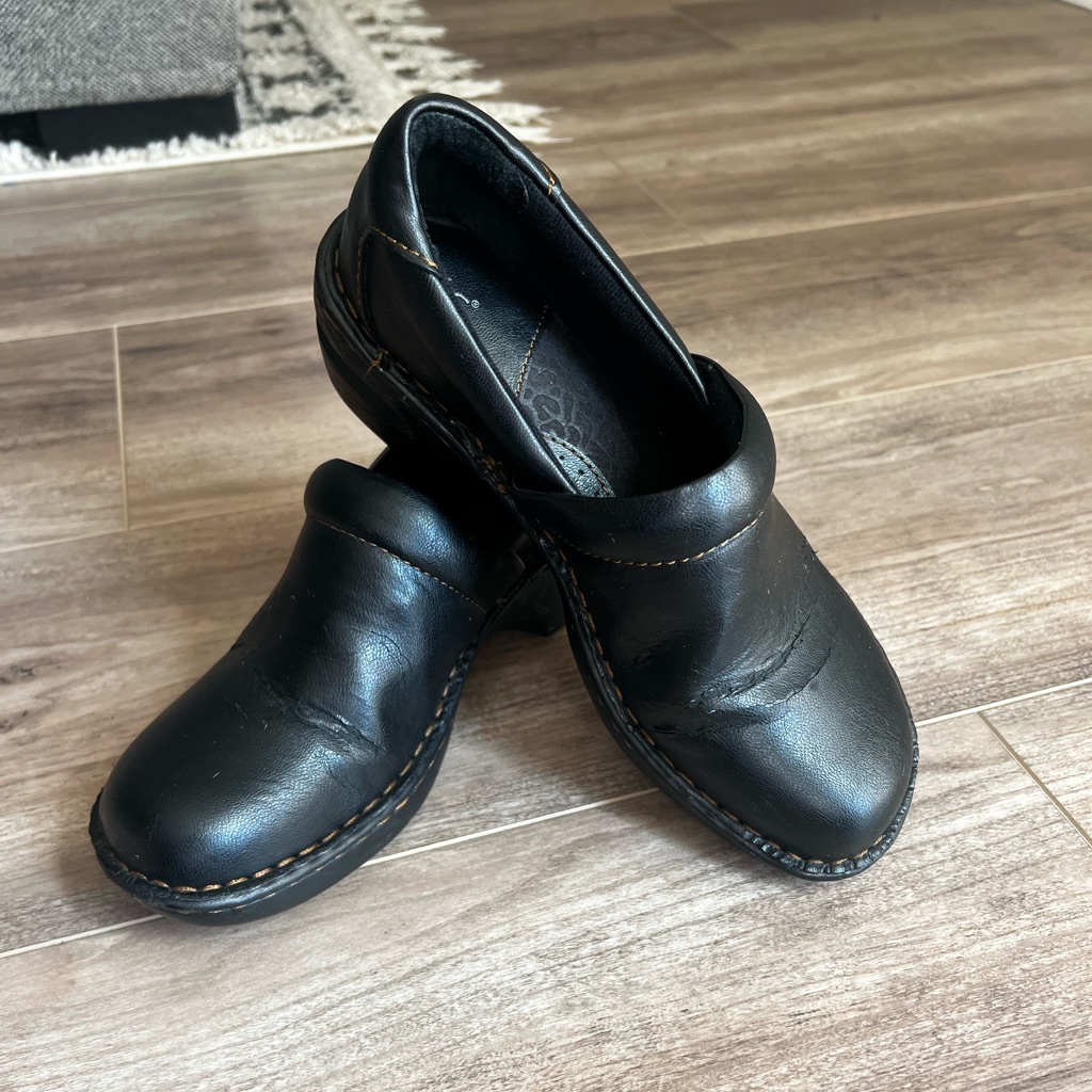 Boc Black Vegan Clogs Very Clean Size 9 Boc Black Vegan Clogs Very Clean Size 9